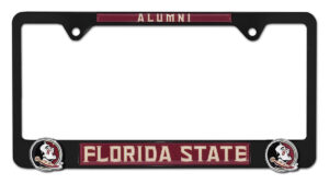 Florida State Alumni Black 2026 License Plate Frame