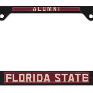 Florida State Alumni Black 2026 License Plate Frame