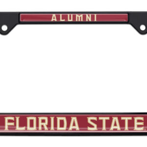 Florida State Alumni Black 2026 License Plate Frame