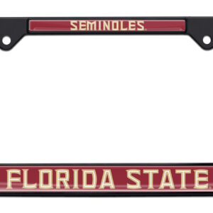 Florida State Seminoles Black 2026 License Plate Frame