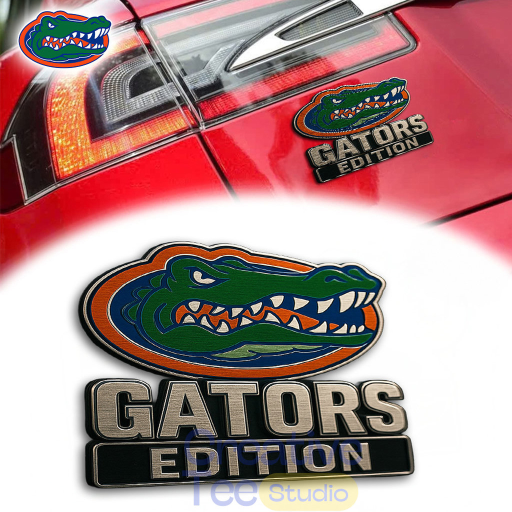 Florida Gators Car Name Badge Emblem 2 Florida Gators Car Name Badge Emblem