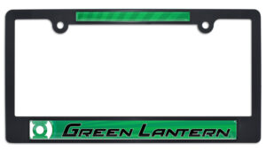 Green Lantern Black 2026 License Plate Frame