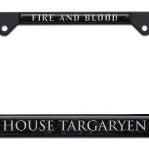 Game of Thrones House Targaryen 2026 License Plate Frame