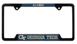 Georgia Tech Alumni Black 2026 License Plate Frame