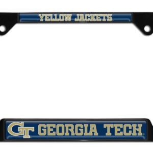 Georgia Tech Yellow Jackets Black 2026 License Plate Frame