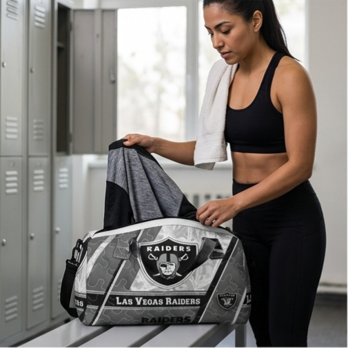 New Las Vegas Raiders 2026 Duffle Bags 3 New Las Vegas Raiders 2026 Duffle Bags