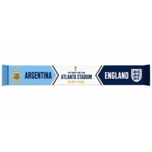 Global Soccer Event 2026 Argentina Vs England Semi Final Scarf Version 1