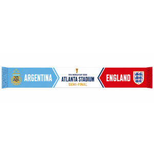 Global Soccer Event 2026 Argentina Vs England Semi Final Scarf Version 3