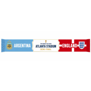 Global Soccer Event 2026 Argentina Vs England Semi Final Scarf Version 4