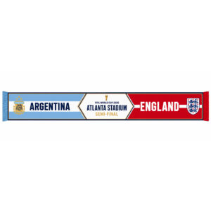 Global Soccer Event 2026 Argentina Vs England Semi Final Scarf Version 5
