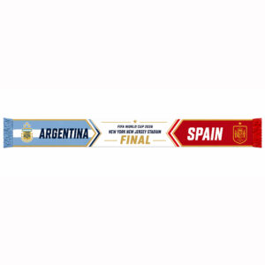 Global Soccer Event 2026 Argentina Vs Spain Final Scarf Version 1
