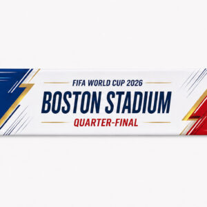 Global Soccer Event 2026 France Vs Morocco Quarter Final Scarf Version 4