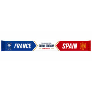 Global Soccer Event 2026 France Vs Spain Quarter Final Scarf Version 4