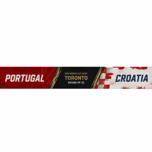 Global Soccer Event 2026 Portugal Vs Croatia Scarf Version 1
