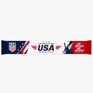 Global Soccer Event 2026 USA One Nation One Team Supporters Scarf