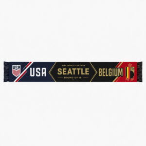 Global Soccer Event 2026 USA Vs Belgium Scarf Version 6
