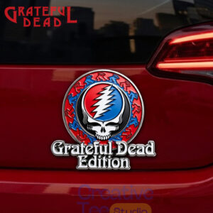 Grateful Dead Car Name Badge Emblem Version 1