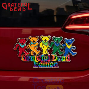 Grateful Dead Car Name Badge Emblem Version 2
