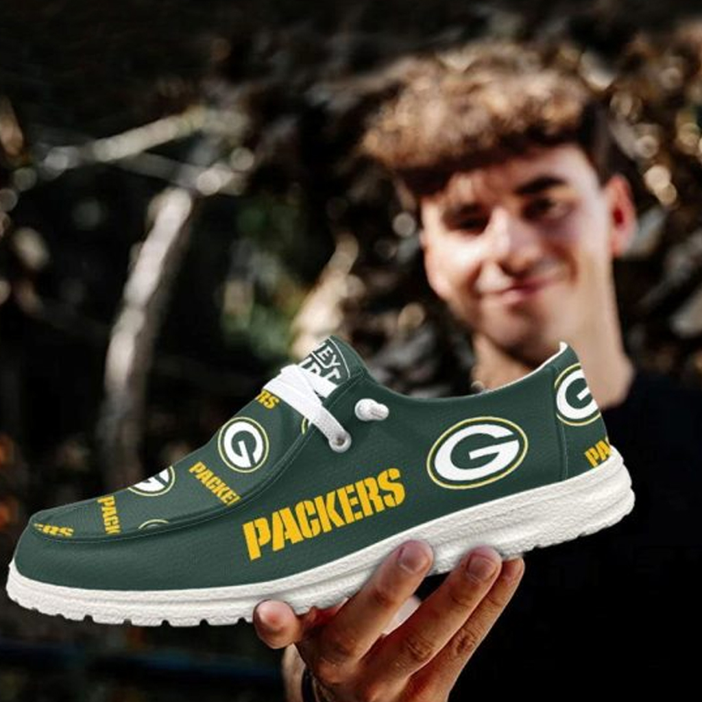 Green Bay Packers 2026 Hey Dude Shoes For Football Fans 2 Green Bay Packers 2026 Hey Dude Shoes For Football Fans