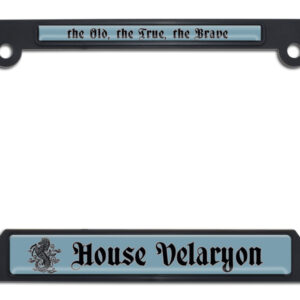 House of the Dragon - House Velaryon Open Corner 2026 License Plate Frame