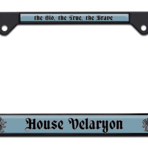 House of the Dragon - House Velaryon Black 2026 License Plate Frame