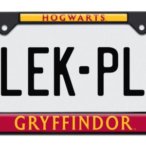 Harry Potter Gryffindor Black Standard 2026 License Plate Frame