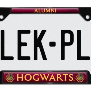Harry Potter Alumni Black Open 2026 License Plate Frame