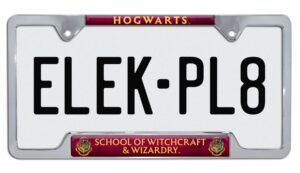 Harry Potter Hogwarts Open 2026 License Plate Frame
