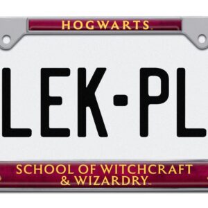 Harry Potter Hogwarts Standard 2026 License Plate Frame
