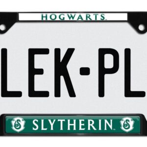 Harry Potter Slytherin Black Open 2026 License Plate Frame