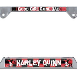 Harley Quinn Open Corners 2026 License Plate Frame