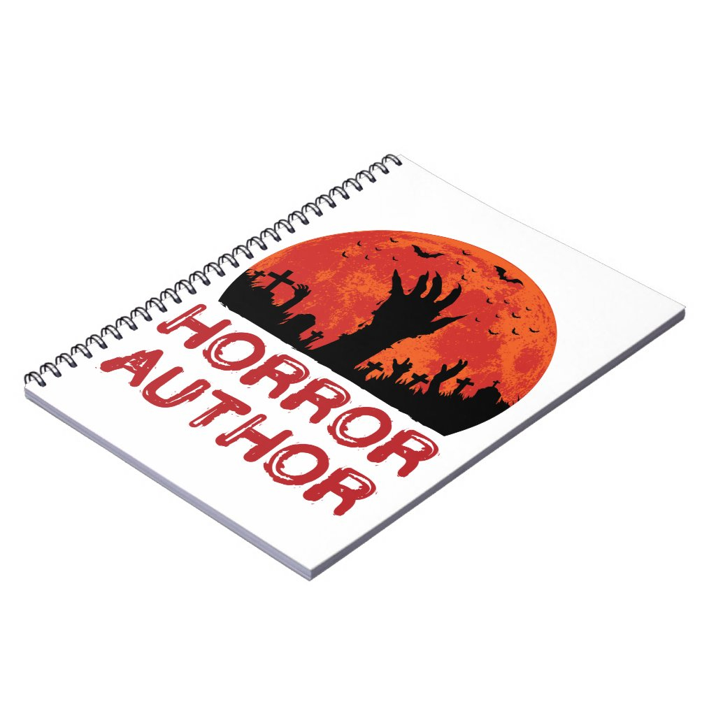 Horror Author Writer Novelist Scary Stories Notebook 2 Horror Author Writer Novelist Scary Stories Notebook