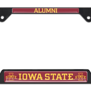 Iowa State Alumni Black 2026 License Plate Frame