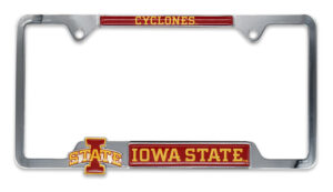 Iowa State University Cyclones 2026 License Plate Frame