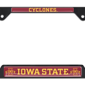 Iowa State Cyclones Black 2026 License Plate Frame