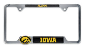 University of Iowa Alumni 2026 License Plate Frame