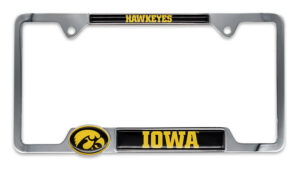 University of Iowa Hawkeyes 2026 License Plate Frame