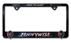 Pennywise IT Movie "Time to Float" All 2026 License Plate Frame