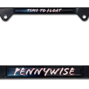 Pennywise IT Movie "Time to Float" All 2026 License Plate Frame