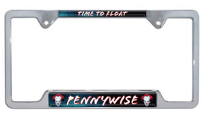 Pennywise "Time To Float" Open Corner 2026 License Plate Frame