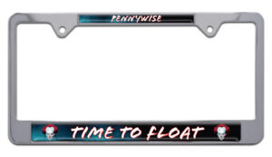 Time to Float - Pennywise Standard 2026 License Plate Frame