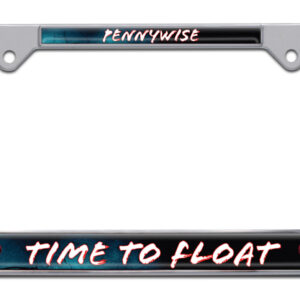 Time to Float - Pennywise Standard 2026 License Plate Frame