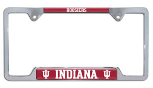 Indiana University Hoosiers Open Corners 2026 License Plate Frame