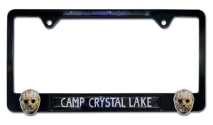 Friday the 13th Jason Camp Crystal Lake All 2026 License Plate Frame