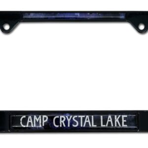Friday the 13th Jason Camp Crystal Lake All 2026 License Plate Frame