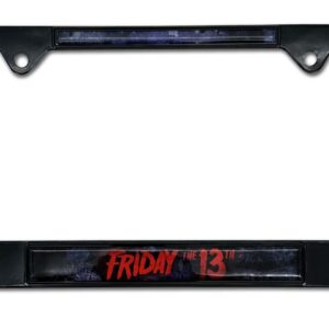 Friday the 13th Jason All 2026 License Plate Frame