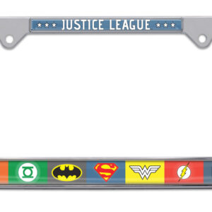 Justice League Color 2026 License Plate Frame