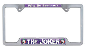 Joker Open Corners 2026 License Plate Frame