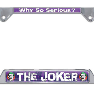 Joker Open Corners 2026 License Plate Frame
