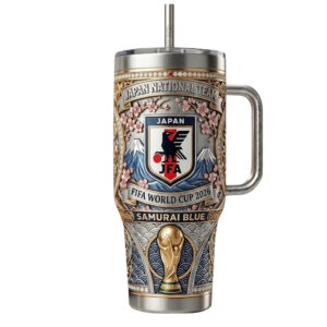 Japan Football Global Soccer Event 2026 Samurai Blue Tumbler